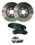 Par De Disco E Pastilhas P/ Bongo K2500 2.5 8v 05/12 - comprar online