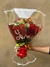 Buquê LOVE com 12 rosas