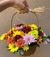 Cestinha com Flores do Campo - comprar online