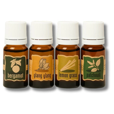 Kit 5 Óleo Essencial Goloka Natural Aromaterapia 100% Puro - comprar online