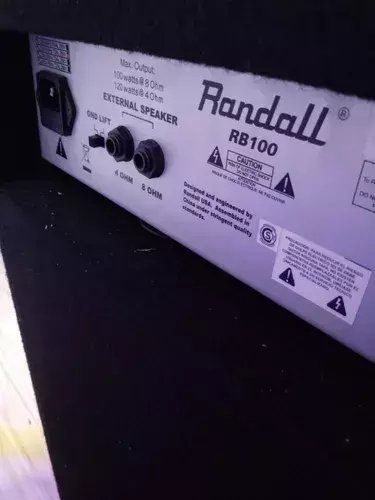 Randall RB100 COMBO AMPLIFICADOR DE BAJO 100W