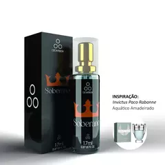 Soberano – Perfume Masculino Amadeirado Aquático 17ml | Ozonteck