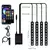 Luzes LED RGB para Interior Automotivo – Kit com 4 Barras Decorativas