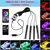 Luzes LED RGB para Interior Automotivo – Kit com 4 Barras Decorativas - ArtCar