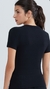 Camiseta Feminina Gola Redonda Preta