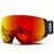 Gafas de esquí magnéticas profesionales, hombre, mujer, lentes de doble capa antiniebla U400, máscara de esquí grande gafas de snowboard para hombres y mujeres.