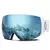 Gafas de esquí magnéticas profesionales, hombre, mujer, lentes de doble capa antiniebla U400, máscara de esquí grande gafas de snowboard para hombres y mujeres.