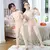 Otoño Invierno ropa interior térmica traje niños y niñas, conjuntos de ropa niños conjuntos de pijama, ropa de dormir cálida, distintos colores ropa para niños. - comprar en línea