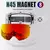 Gafas de esquí magnéticas profesionales, hombre, mujer, lentes de doble capa antiniebla U400, máscara de esquí grande gafas de snowboard para hombres y mujeres. - tienda en línea