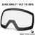 Gafas de esquí magnéticas profesionales, hombre, mujer, lentes de doble capa antiniebla U400, máscara de esquí grande gafas de snowboard para hombres y mujeres. - tienda en línea