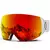 Gafas de esquí magnéticas profesionales, hombre, mujer, lentes de doble capa antiniebla U400, máscara de esquí grande gafas de snowboard para hombres y mujeres. - tienda en línea