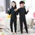 Otoño Invierno ropa interior térmica traje niños y niñas, conjuntos de ropa niños conjuntos de pijama, ropa de dormir cálida, distintos colores ropa para niños. - comprar en línea
