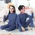 Otoño Invierno ropa interior térmica traje niños y niñas, conjuntos de ropa niños conjuntos de pijama, ropa de dormir cálida, distintos colores ropa para niños. en internet