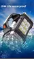 Linterna LED recargable Solar de alta potencia, luz portátil multifuncional con luz lateral, linterna impermeable para acampar y pescar. - tienda en línea