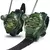 Walkie Talkie 7 en 1 de juguete para niños, relojes de estilo militar, transceptor bidireccional para regalo de comunicación al aire libre entre padres e hijos, 2 uds. - CORDILLERA online store