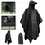 Imagen de Capa impermeable 3 en 1 para exteriores, hombre, mujer, poncho impermeable con capucha, cubierta para lluvia para motocicleta, camping, senderismo, viaje, tienda impermeable, chubasquero.