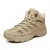 Nuevas botas de cuero de alta calidad para hombre, zapatillas de deporte para pesca y caza, botas de combate para el desierto para hombre, zapatos de senderismo al aire libre, botines para el trabajo seguro. - comprar en línea