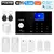 Sistema de alarma inalámbrico WIFI GSM, sistema de alarma de seguridad antirrobo para el hogar, Control por aplicación Tuya, sirena, Detector de movimiento, Sensor de humo PIR. - comprar en línea