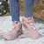 Botas de nieve y lluvia para niños y niñas, zapatillas con punta ancha y aislamiento de invierno, zapatos forrados de piel impermeables para niños y niñas, zapatillas de deporte para exteriores para clima frío. - CORDILLERA online store