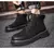 Botas altas de cuero para hombre y mujer, zapatos de alta calidad, zapatillas de deporte para exteriores, botines antideslizantes con cordones. - CORDILLERA online store