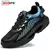 Nuevos zapatos de seguridad con botón giratorio para hombre, zapatos de trabajo antiimpacto y antiperforación, calzado deportivo de moda para hombre y seguridad profesional.