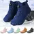Nuevas botas de invierno para padres e hijos, botas de nieve para hombes y mujeres, zapatillas de deporte informales de piel cálida, antideslizantes para exteriores, botines para niños y niñas.