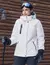 Chaquetas térmicas de invierno para mujer, parkas impermeables con con forro polar cálido, abrigo con capucha para esquí y nieve, cortavientos para snowboard de montaña. - comprar en línea