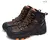 Imagen de Zapatos de senderismo de cuero, botas de trekking para hombre, botas de caza impermeables de montaña, zapatillas de deporte para hombre, botines tácticos de combate en el desierto.