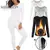 Imagen de Conjuntos de ropa interior térmica para mujer, calzoncillos largos, capa base, térmicas ligeras, sudadera fría, mantiene el calor, conjunto de pijama, tops y parte inferior.