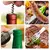 Juego de cubiertos multifuncionales, vajilla plegable portátil para acampar, cuchillo de acero inoxidable, tenedor, cuchara, abrelatas, equipo para exteriores. - tienda en línea