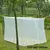 Espaciosa mosquitera portátil blanca para acampar al aire libre y protección de dormitorios interiores. - tienda en línea