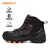 Zapatos de senderismo de cuero, botas de trekking para hombre, botas de caza impermeables de montaña, zapatillas de deporte para hombre, botines tácticos de combate en el desierto.