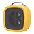 Calentador de espacio portátil, termoventilador de aire caliente, calefacción rápida, calentador eléctrico ligero, calentador personal para el hogar y la oficina. - comprar en línea