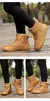 Botas para la nieve, para el frío, invierno, con punta ancha para niños y niñas, zapatos forrados de piel imermeables con aislamiento, zapatillas de deporte para exteriores para clima frío. en internet