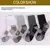 6 pares de calcetines de senderismo con cojín pesado para hombre y mujer, algodón, antiolor, absorbe la humedad, unisex, tallas 35-50 para senderismo, para correr. on internet