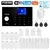 Imagen de Sistema de alarma inalámbrico WIFI GSM, sistema de alarma de seguridad antirrobo para el hogar, Control por aplicación Tuya, sirena, Detector de movimiento, Sensor de humo PIR.