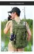 Mochila de pesca táctica, bolsa para aparejos con soportes para caña, almacenamiento de equipo de pescado, Molle, Camping, senderismo, bolsa multifuncional al aire libre.