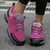 Imagen de Zapatos de senderismo para mujer, zapatillas impermeables para exteriores, zapatos antideslizantes para caminar, calzado cómodo, botas de escalada, zapatos deportivos para mujer.