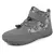 Botas de nieve y lluvia para niños y niñas, zapatillas con punta ancha y aislamiento de invierno, zapatos forrados de piel impermeables para niños y niñas, zapatillas de deporte para exteriores para clima frío.