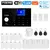 Sistema de alarma inalámbrico WIFI GSM, sistema de alarma de seguridad antirrobo para el hogar, Control por aplicación Tuya, sirena, Detector de movimiento, Sensor de humo PIR. - comprar en línea