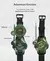Walkie Talkie 7 en 1 de juguete para niños, relojes de estilo militar, transceptor bidireccional para regalo de comunicación al aire libre entre padres e hijos, 2 uds. - CORDILLERA online store