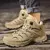 Nuevas botas de cuero de alta calidad para hombre, zapatillas de deporte para pesca y caza, botas de combate para el desierto para hombre, zapatos de senderismo al aire libre, botines para el trabajo seguro. en internet