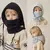 Gorro de invierno para niños, bufanda, máscara, pasamontañas, calentador de cuello con orejas de una pieza, gorros para niños para esquiar, forro polar, gorro para niños y niñas de 4 a 10 años. - CORDILLERA online store