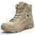 Botas de combate para el desierto para hombre, zapatos de senderismo de cuero para actividades al aire libre, botas para trabajo de caza, botines. - tienda en línea