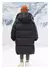 Parka de invierno para niños, chaqueta larga de algodón para adolescentes y niñas, abrigo negro y rojo, traje para la nieve, parka con capucha. - tienda en línea