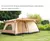 Tienda de campaña doble a prueba de lluvia para exteriores, equipo de camping nocturno para 4-10 personas, dos habitaciones y una sala, refugio de acampar. - CORDILLERA online store