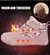 Botas de nieve y lluvia para niños y niñas, zapatillas con punta ancha y aislamiento de invierno, zapatos forrados de piel impermeables para niños y niñas, zapatillas de deporte para exteriores para clima frío. - CORDILLERA online store