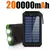 Banco de energía Solar de 200000mAh, cargador portátil de gran capacidad. - comprar en línea