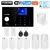 Sistema de alarma inalámbrico WIFI GSM, sistema de alarma de seguridad antirrobo para el hogar, Control por aplicación Tuya, sirena, Detector de movimiento, Sensor de humo PIR. en internet