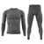 Image of Ropa interior térmica táctica ajustada sin costuras para hombre, ropa deportiva con función transpirable para entrenamiento y ciclismo, Calzoncillos largos térmicos para invierno.